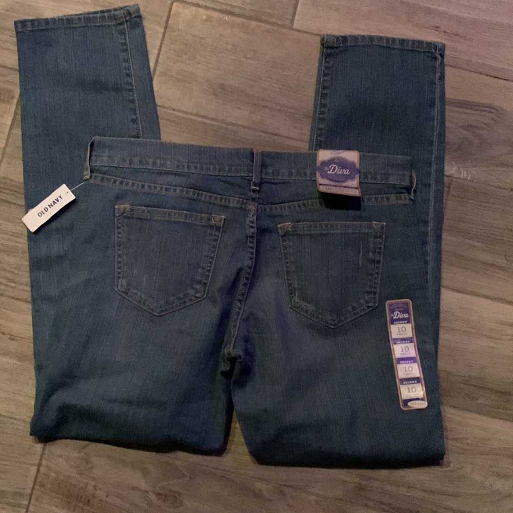 NEW Old Navy The Diva Lowest Rise Skinny Stretch Jeans